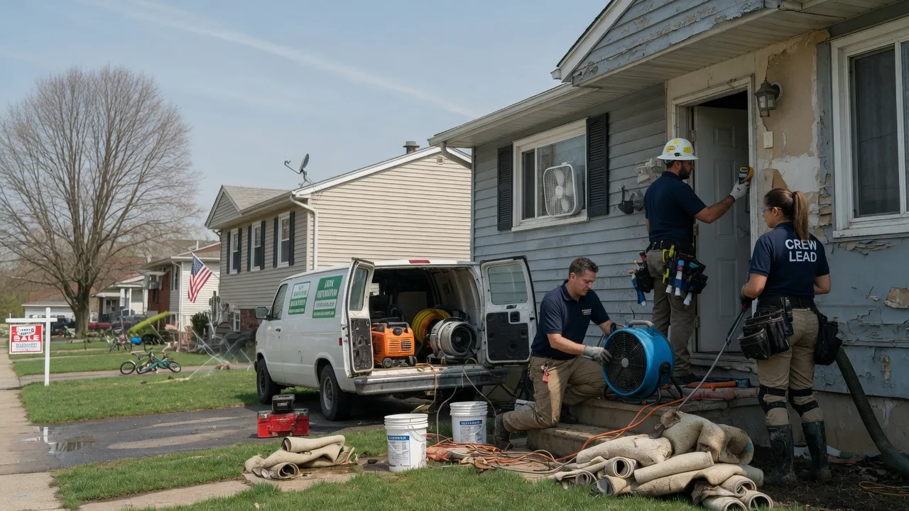 Flood Cleanup in Cochranville, PA near me